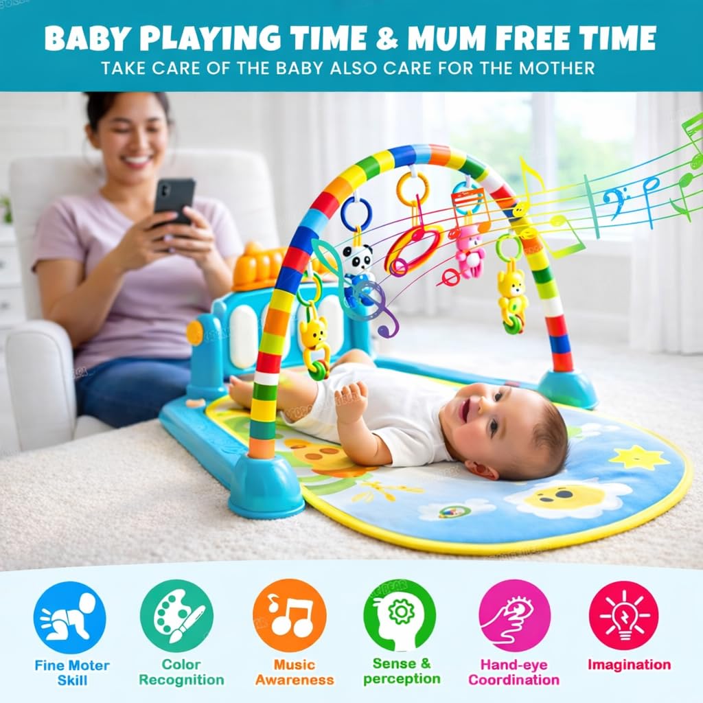 Wonder Mother Baby Play Mat for New Born Baby