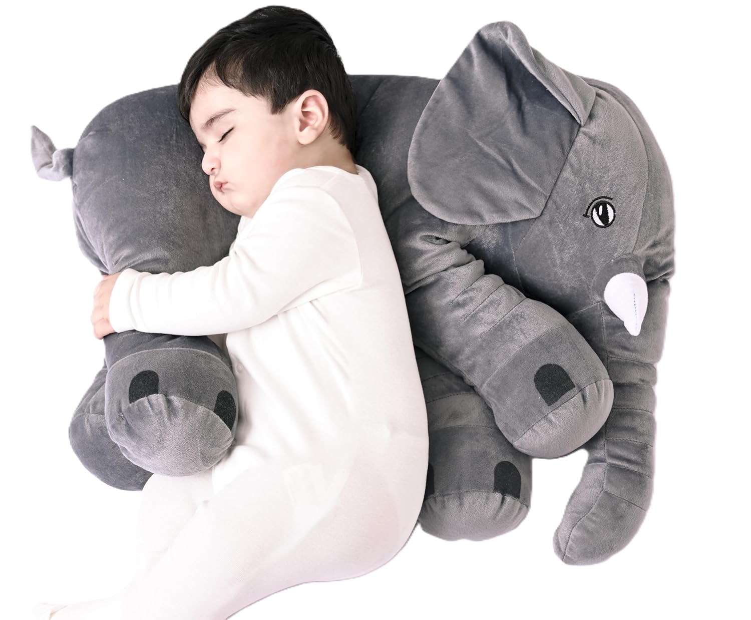 Wonder Mother Big Size Fibre Filled Stuffed Animal Elephant Soft Toy for Kids of Plush Hugging Soft Toy for Kids boy Girl Birthday Gift